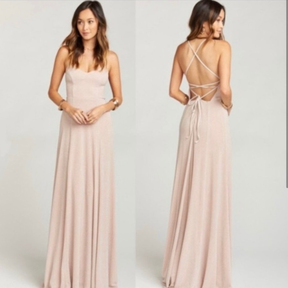 show me your mumu godshaw goddess dress new wedding